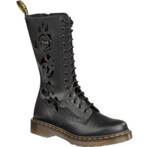Dr. Martens “Rosie” 14 Hole Cut-Out Boots US8